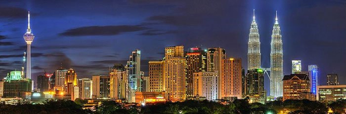 کوالالامپور در شب
