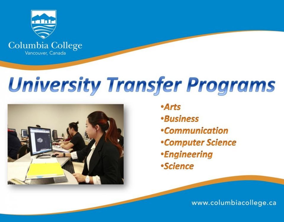 University Transfer Programs